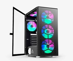 Gabinete Gamer Montech X3 Glass, Vidro Temperado - C/ 6 Fans