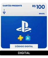 [Selecionados / Linha de crédito] Sony PlayStation Store Gift Card R$ 100 (Digital)