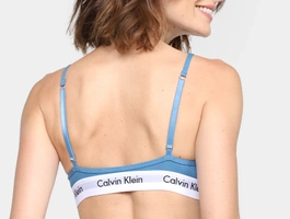 Top Triângulo Calvin Klein Cotton Feminino