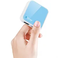 [eFácil] Roteador Wireless Nano TL-WR702N 150 Mbps, Antena Integrada, Modo Repetidor, USB - TP-Link - R$69