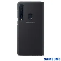 Capa protetora Flip Wallet para Galaxy A9 2018 | R$ 2