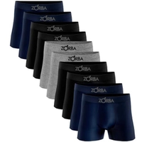 Kit 10 Cuecas Boxer Zorba Sem Costura G ou M