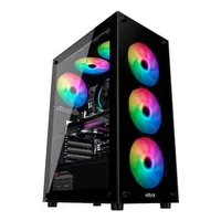 Gabinete Gamer Hyrax HGB210, Vidro Temperado, ATX