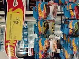 [Loja Física - BH - Carrefour Shopping Cidade] Carrinho Hot Whells - Carrefour Bairro - Shopping Cidade - R$5