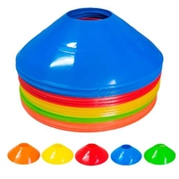 50x Chapéu Chinês Cone Treino 19cm Colorido