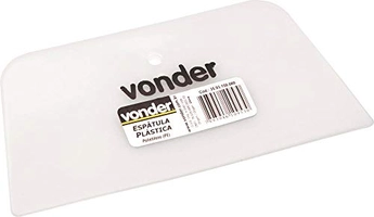 Espátula Plástica 150 x 80 mm, Vonder VDO3049