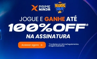 Jogue e ganhe até 100% OFF na assinatura Prime Ninja na KaBuM!
