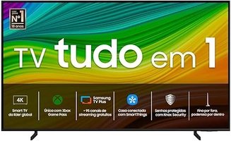 [App] Samsung Smart TV 50" QLED 4K 50Q60D - Tecnologia de Pontos Quânticos, Design AirSlim
