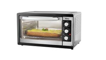 Forno Elétrico Philco PFE48P com Função Timer Prata - 46L - 220V | R$379
