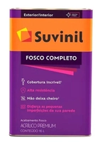 Suvinil Tinta Acrilica Cromio Fosco Completo Parede 18 Lt