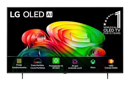 Smart TV LG OLED AI 4K B6 55 polegadas 2026