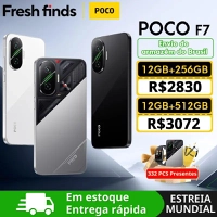 Smartphone POCO F7 5G, Tela AMOLED 6,83, 6500mAh, 90W, 512gb