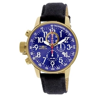 Relógio Masculino Cronógrafo Azul 46mm I Force
