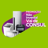 Compre Consul e ganhe até R$500 de cash back