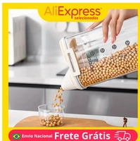 [BR/APP/Moedas R$ 16] Pote Hermético 2500ML Com Dosador 