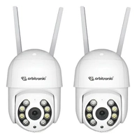 Kit 2 Câmeras de Segurança ORB776 1080p Branco