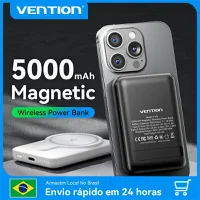 [Moedas R$ 75] Power Bank Vention 5000mAh MagSafe PD 20w