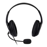Headset USB LifeChat LX-3000 preto JUG-00013 MFT Microsoft BT 1 UN