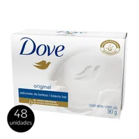Kit com 48 Sabonetes Dove Original 90g - Incolor | R$ 109