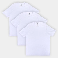 Kit Camiseta Hering Básica Masculina - 3 Peças