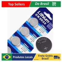 [No BR/Moedas R$ 9,87] 5 baterias de Lítio CR2032