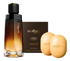 [Lançamento] Combo Malbec: Colônia 100ml + 2 Sabonetes 80g