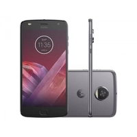 Smartphone Motorola Moto Z2 Play 64GB Platinum - Dual Chip 4G Câm. 12MP + Selfie 5MP Tela 5.5" - R$1424,05