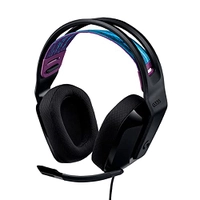 Logitech G Headset Gamer G335 com Almofadas com Espuma de Memória, Design Leve e Conexão 3,5mm para 