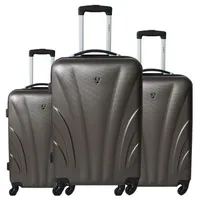 Conjunto de Malas 3 Pçs - YS01009C 20", 24" e 28" em ABS, Rígida, Cadeado c/ Segredo