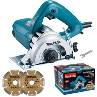 Makita - Serra Mármore 4.3/8 POL 1.300W + 2 Discos 4100NH3ZX2