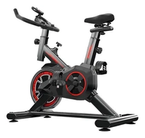 Bicicleta Ergométrica Fitness Spinning Mbx Roda Inércia Cor Preto E Vermelho