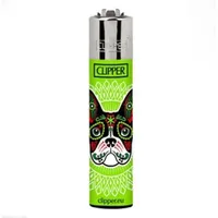 Isqueiro Clipper Muerta Dog