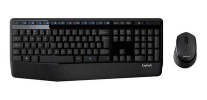 Kit Teclado e Mouse Sem Fio Logitech MK345 ABNT2