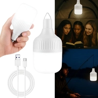 Lâmpada De Emergência Bulbo Acabou Luz Energia 24w Luz Forte