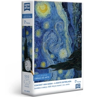 (R$ 15 +por- / PRIME) Quebra-cabeça Van Gogh Noite Estrelada 500 peças