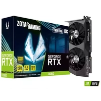 Placa de Vídeo RTX 3060 12GB Zotac Gaming GeForce Twin Edge OC, GDDR6, DLSS, Ray Tracing, ZT-A30600H