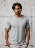 【Tam.: P e M】Camiseta Modal Básica Tecnológica Liocel Print Rip Anti Odor