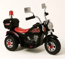 Mini Moto Infantil 6V com Luz, Som e Retrovisor