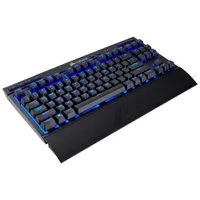 Teclado Sem Fio Gamer Corsair Mecânico Switch Cherry MX Red, Led Blue, US, K63 - por R$ 420