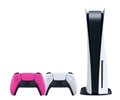 PlayStation 5 2020 Nova Geração 825GB 1 Controle - Sony + Controle sem Fio DualSense Nova Pink