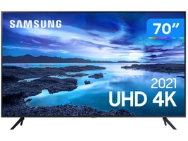Smart TV 70" UHD 4K Samsung 70AU7700