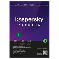 Antivírus Kaspersky Premium 20 Dispositivos - 1 Ano