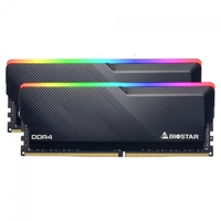 Memória DDR4 Biostar Gaming X, 16GB (2x8GB), 3200MHz, RGB, Black, DMD32EU4RP-EB18A-BS2 | R$429