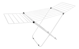 Varal De Chão Com Abas Dobrável Reforçado Retrátil Grande