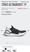 Tênis Ultraboost 19 | R$400