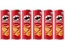 Kit Batata Pringles Original 104g 6 Unidades