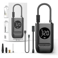 Calibrador Compressor Pneu Carro Bike Moto Sem Fio Portátil