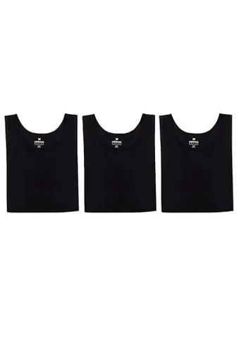 Kit 3 Regatas Slim Hering Masculinas Preto P