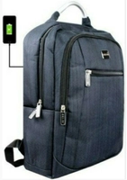 Mochila para Notebook 17'' Anti Furto USB - Swiss R$39