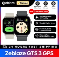 [ APP | Taxa Inclusa | MOEDAS R$ 126 ] Smartwatch Zeblaze GTS 3 com GPS, Freqüência Cardíaca spo2 Rastreamento de Estresse